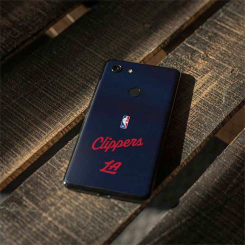 NBA LA Clippers Jersey Google Pixel 3 Skin